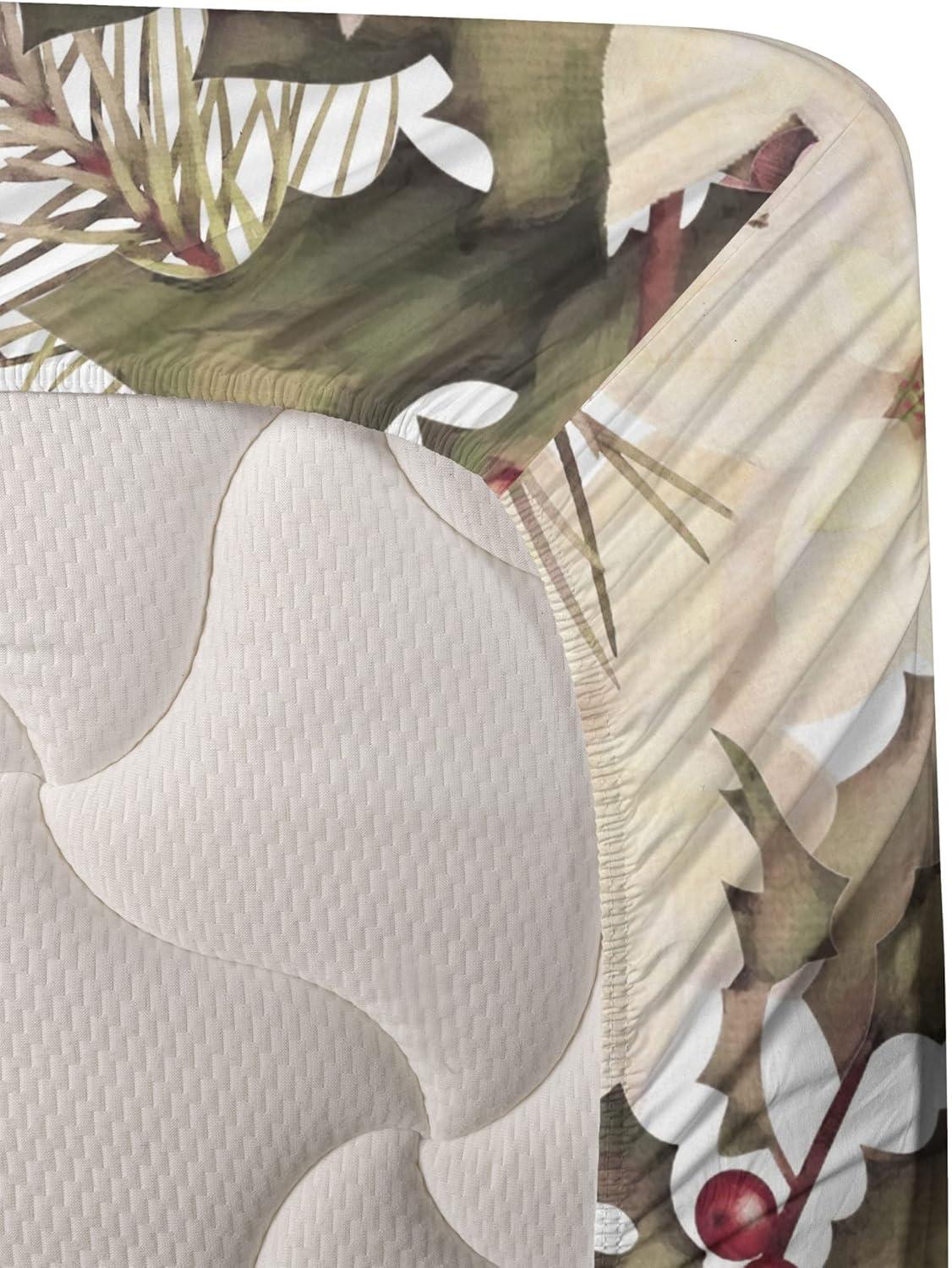 imageAmbesonne I Love You More Sheet Set Pink Rats with Tangled Tails Forming a Heart Valentines Fitted and Flat Sheet with Pillowcases Bedding Accent 4 Piece Set Full Pale Pink Cocoa YellowDried Rose Pale Peach