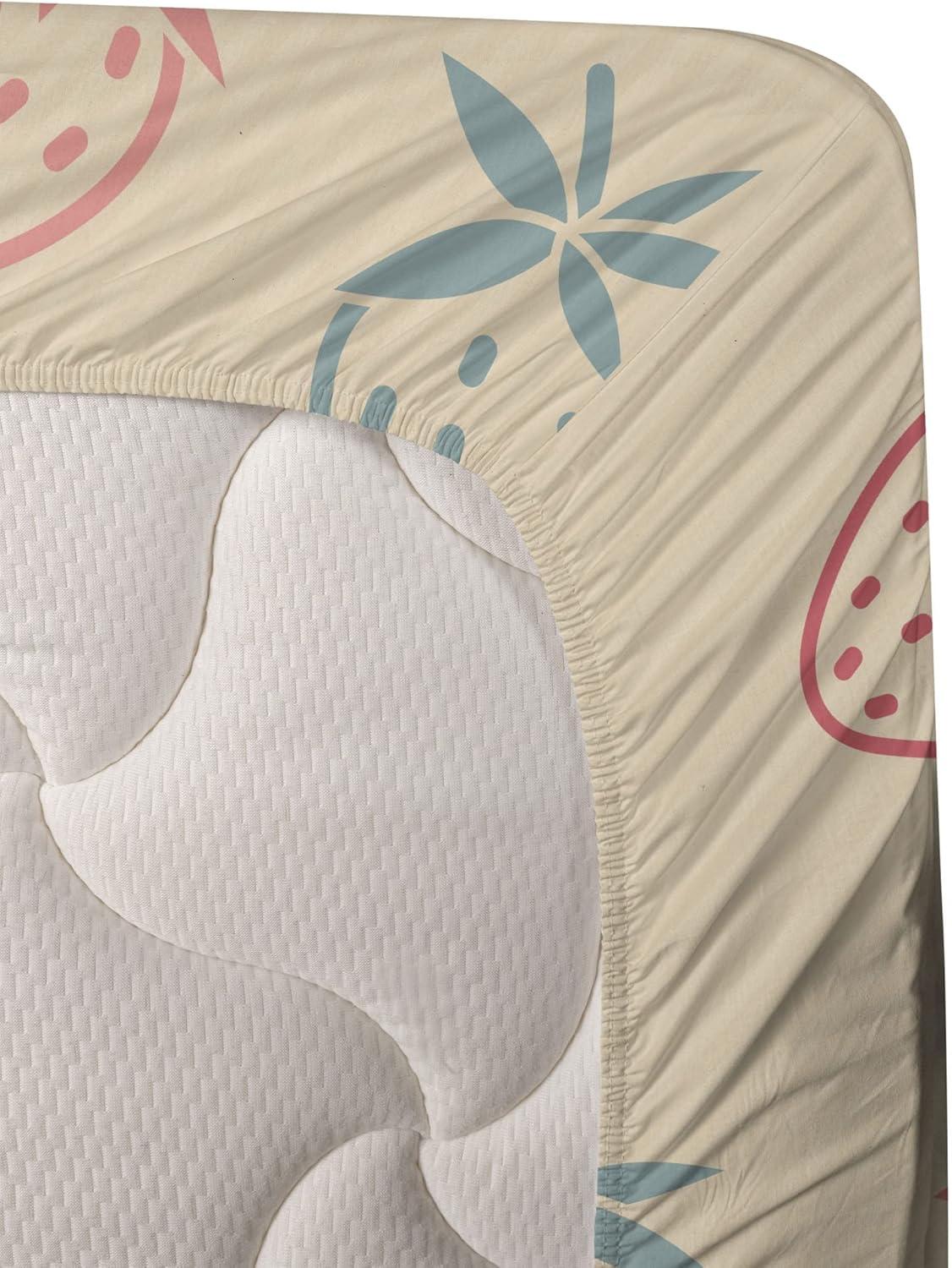 imageAmbesonne I Love You More Sheet Set Pink Rats with Tangled Tails Forming a Heart Valentines Fitted and Flat Sheet with Pillowcases Bedding Accent 4 Piece Set Full Pale Pink Cocoa YellowSand Brown Slate Blue
