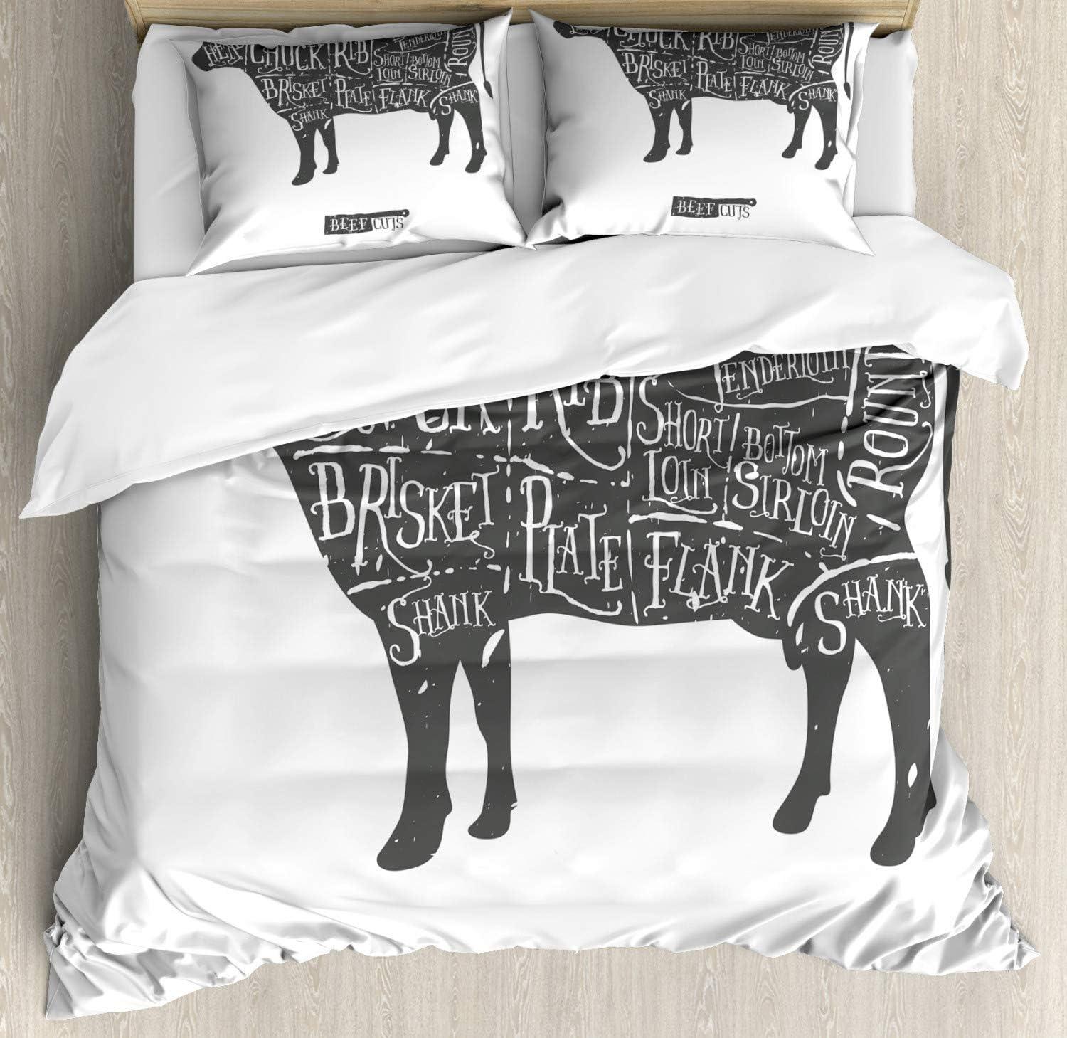 imageAmbesonne Love Duvet Cover Sets Red Heart in Writing Marks Romantic Love Simple Classic Valentines Bedding Set with 2 Duvet Covers amp 2 Pillowcases 2 Pack Twin Size Red Black WhiteCharcoal Grey and White