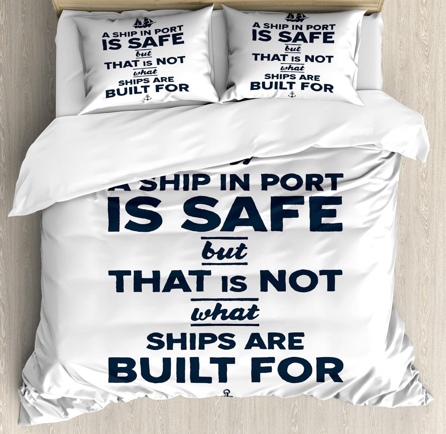 imageAmbesonne Love Duvet Cover Sets Red Heart in Writing Marks Romantic Love Simple Classic Valentines Bedding Set with 2 Duvet Covers amp 2 Pillowcases 2 Pack Twin Size Red Black WhiteNavy Blue White