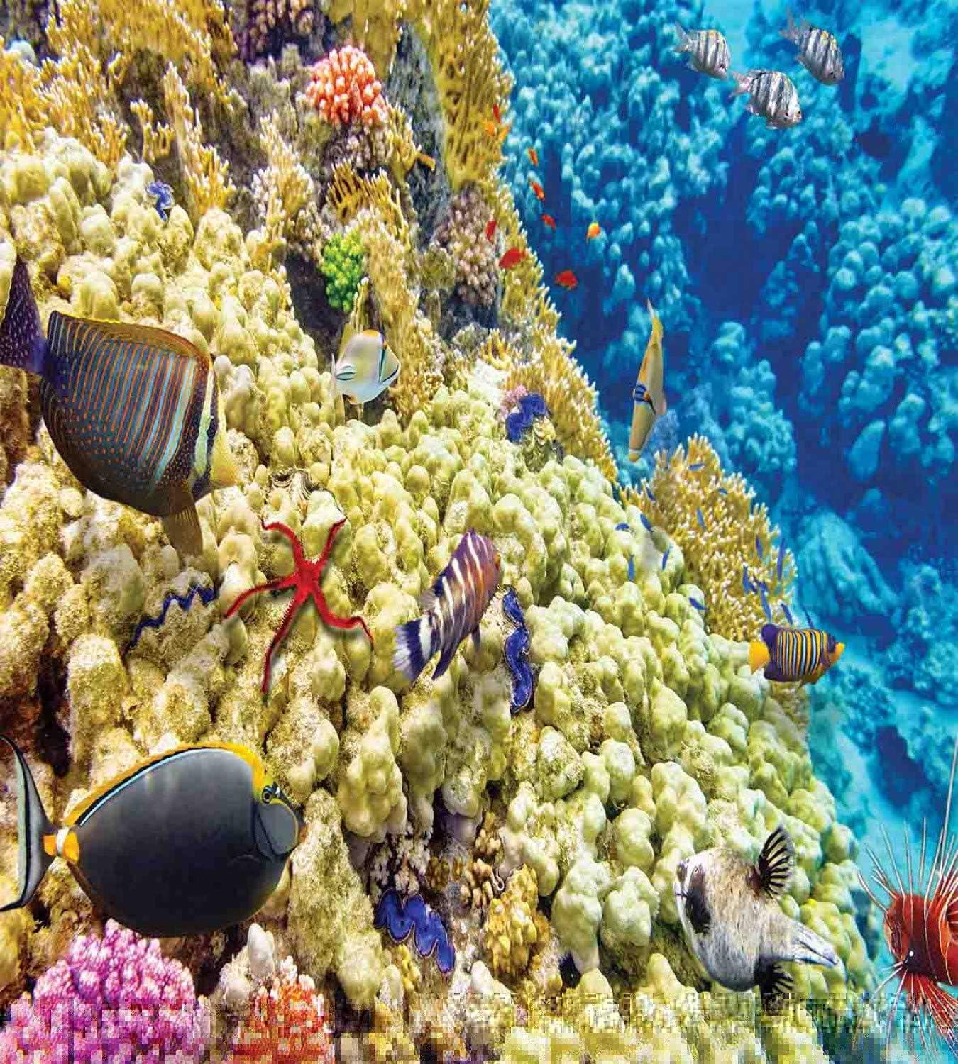 imageAmbesonne Pearls Duvet Cover Set Valentines Day Theme Artwork Roses Heart on Striped Bridal Backdrop Decorative 3 Piece Bedding Set with 2 Pillow Shams California King Blue Purple PinkBlue Beige
