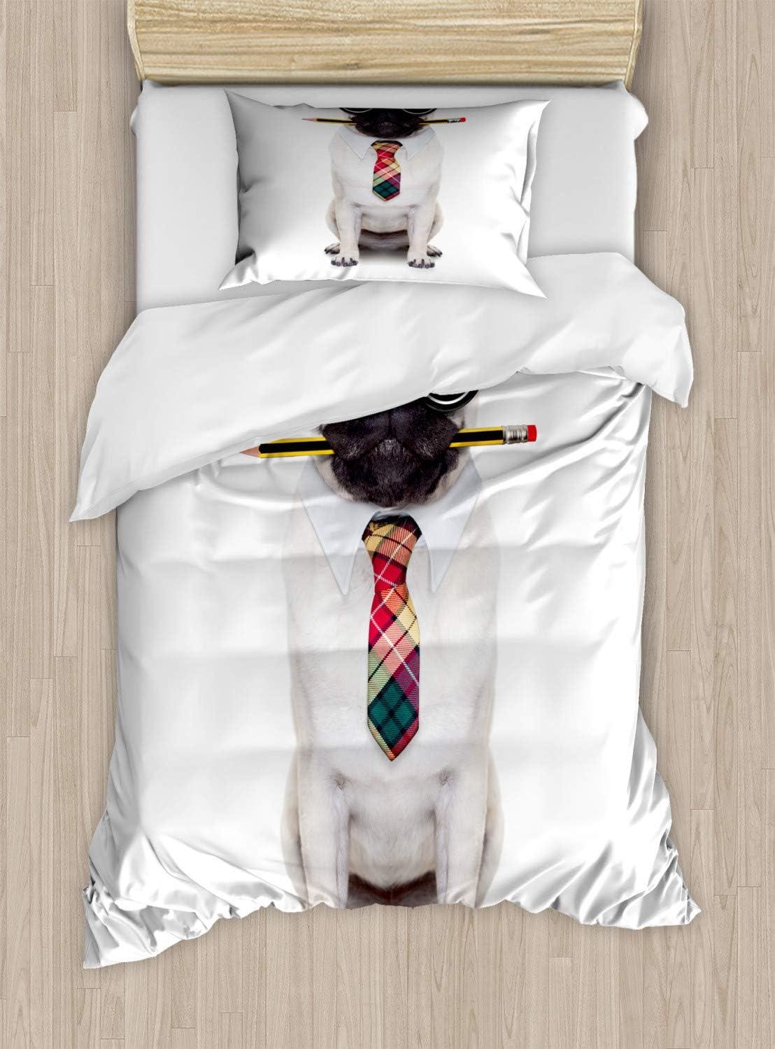imageAmbesonne Romantic Duvet Cover Sets Geometric Horizontal Oval Rows Drawn Along Little Hearts Valentines Bedding Set with 2 Duvet Covers amp 4 Pillowcases 2 Pack King Size Almond Green and WhiteDark Grey and Multicolor