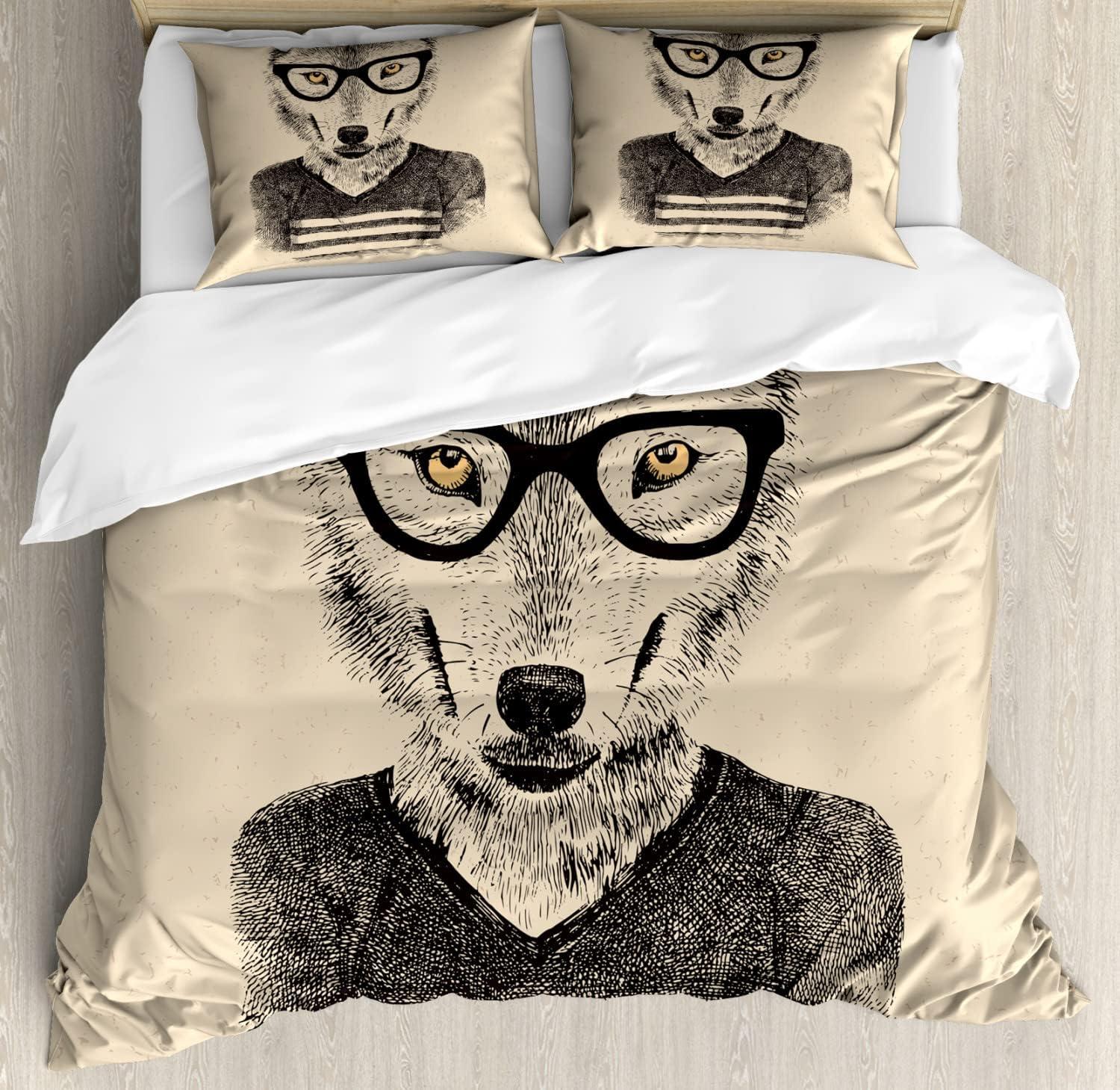 imageAmbesonne Romantic Duvet Cover Sets Geometric Horizontal Oval Rows Drawn Along Little Hearts Valentines Bedding Set with 2 Duvet Covers amp 4 Pillowcases 2 Pack King Size Almond Green and WhiteBeige Charcoal Grey