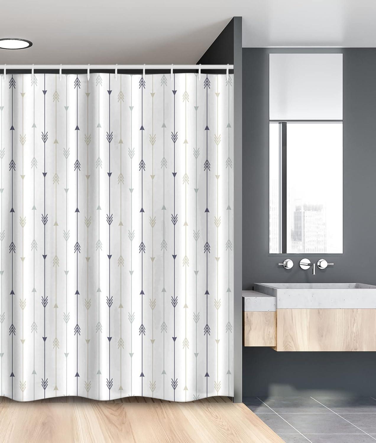 imageAmbesonne Rose Shower Curtain Romantic Lisianthus Berries as an Arch Marriage Wedding and Gatherings Design in Soft Pastel Colors Cloth Fabric Bathroom Set with Hooks 69 W x 75 L Purple CreamDimgray White
