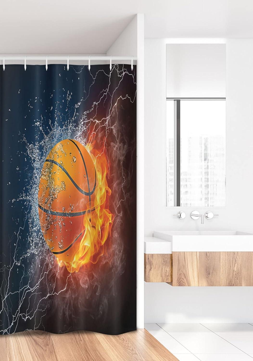 imageAmbesonne Rose Shower Curtain Romantic Lisianthus Berries as an Arch Marriage Wedding and Gatherings Design in Soft Pastel Colors Cloth Fabric Bathroom Set with Hooks 69 W x 75 L Purple CreamDark Blue and Burgundy