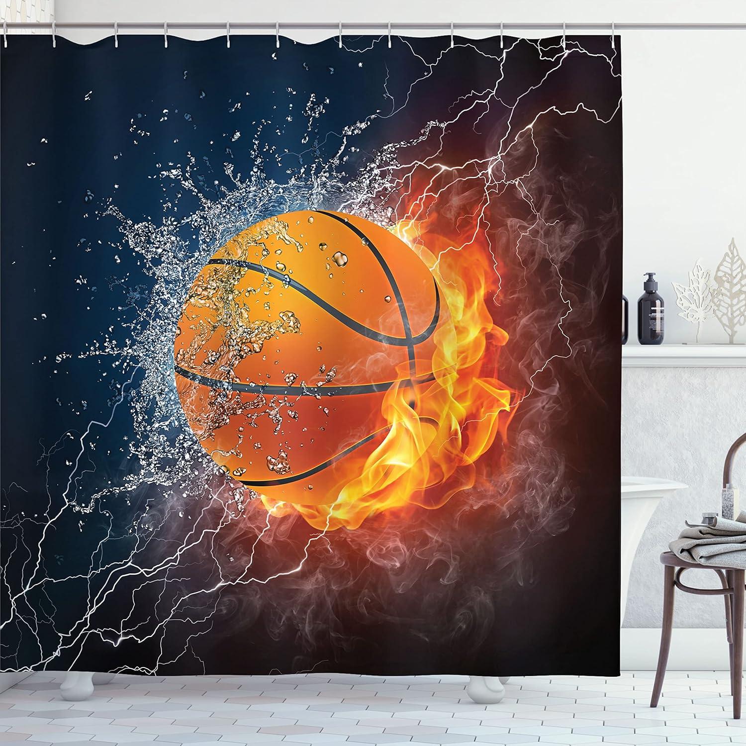 imageAmbesonne Rose Shower Curtain Romantic Lisianthus Berries as an Arch Marriage Wedding and Gatherings Design in Soft Pastel Colors Cloth Fabric Bathroom Set with Hooks 69 W x 75 L Purple CreamDark Blue and Burgundy