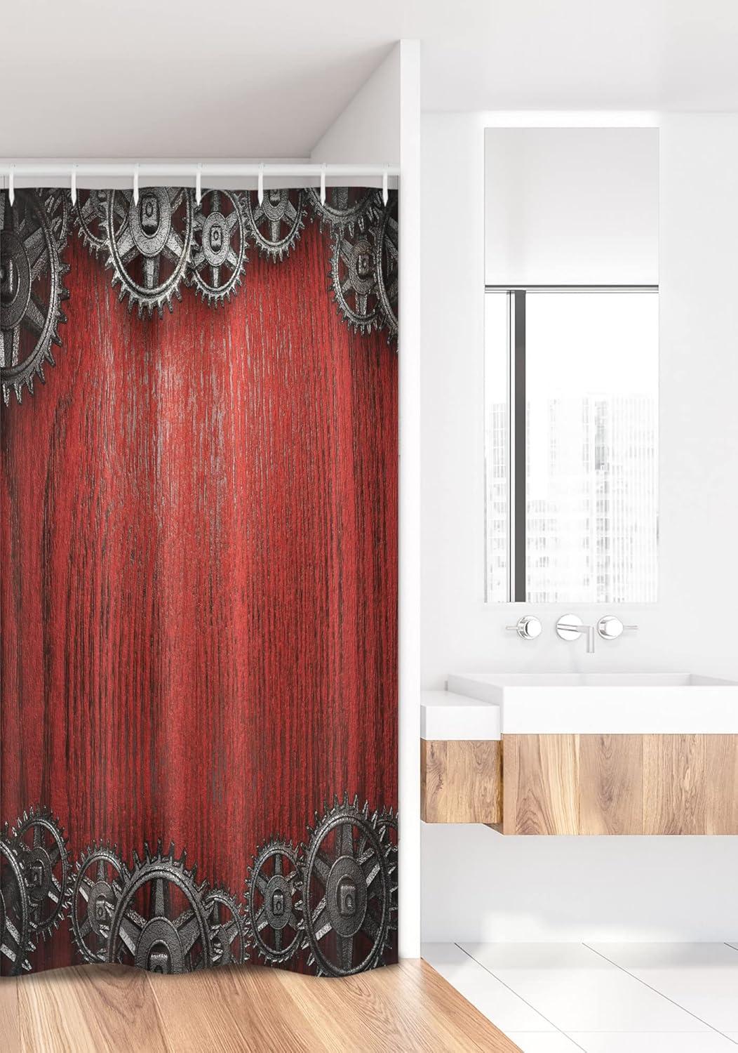 imageAmbesonne Rose Shower Curtain Romantic Lisianthus Berries as an Arch Marriage Wedding and Gatherings Design in Soft Pastel Colors Cloth Fabric Bathroom Set with Hooks 69 W x 75 L Purple CreamBlack Dimgrey