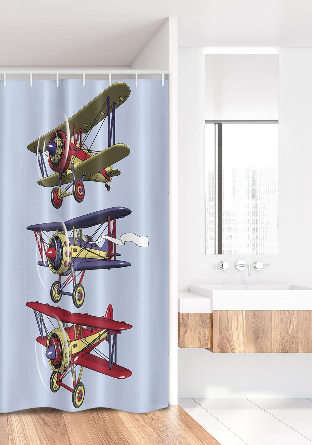 imageAmbesonne Rose Shower Curtain Romantic Lisianthus Berries as an Arch Marriage Wedding and Gatherings Design in Soft Pastel Colors Cloth Fabric Bathroom Set with Hooks 69 W x 75 L Purple CreamAqua