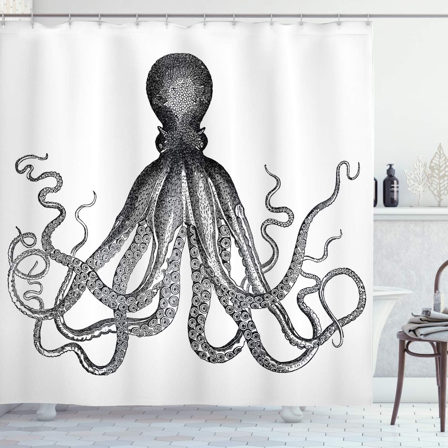 imageAmbesonne Rose Shower Curtain Romantic Lisianthus Berries as an Arch Marriage Wedding and Gatherings Design in Soft Pastel Colors Cloth Fabric Bathroom Set with Hooks 69 W x 75 L Purple CreamGrey Black