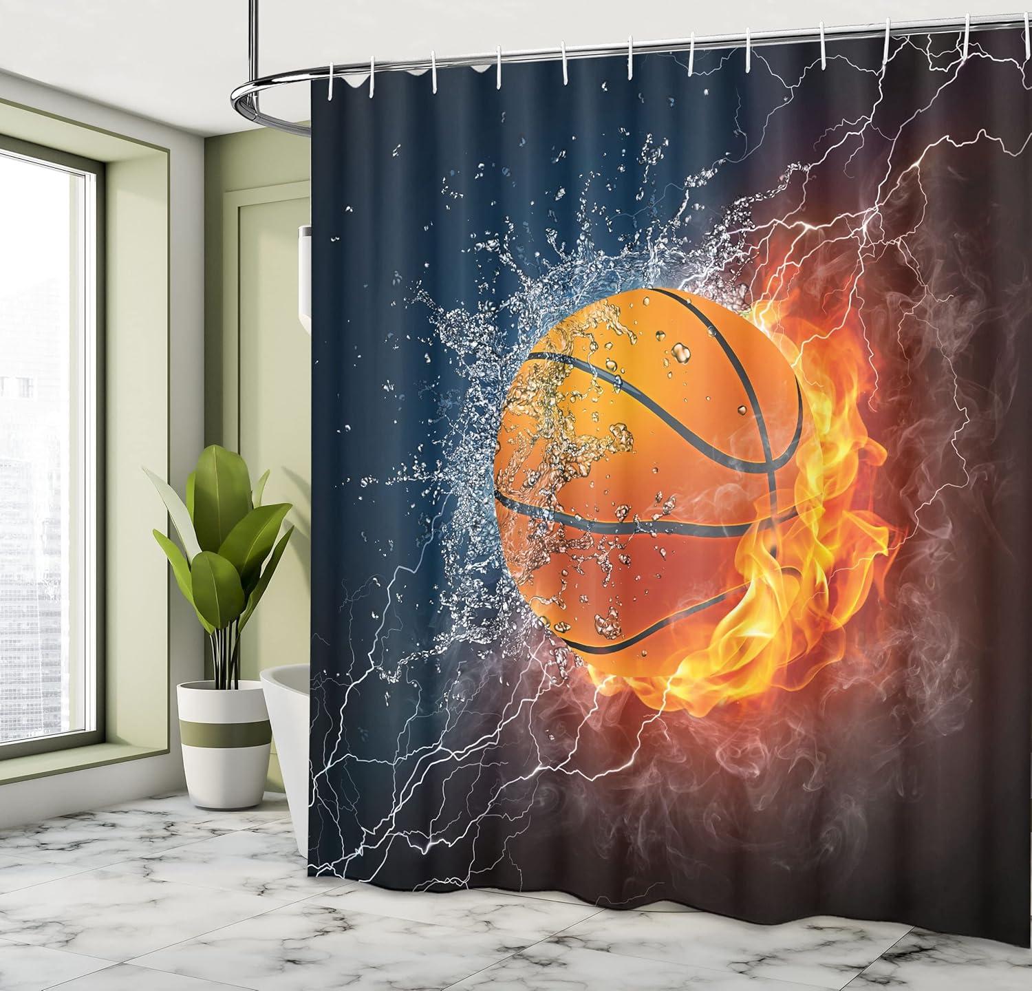 imageAmbesonne Rose Shower Curtain Romantic Lisianthus Berries as an Arch Marriage Wedding and Gatherings Design in Soft Pastel Colors Cloth Fabric Bathroom Set with Hooks 69 W x 75 L Purple CreamDark Blue and Burgundy