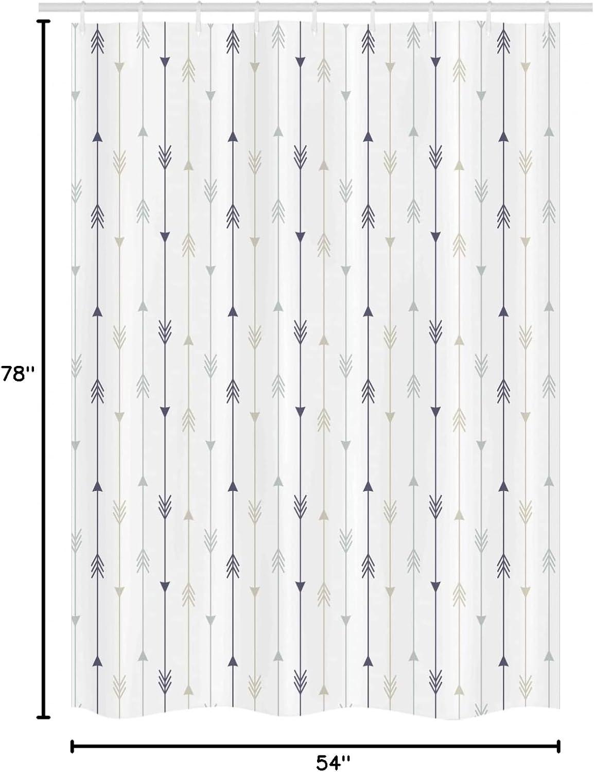 imageAmbesonne Rose Shower Curtain Romantic Lisianthus Berries as an Arch Marriage Wedding and Gatherings Design in Soft Pastel Colors Cloth Fabric Bathroom Set with Hooks 69 W x 75 L Purple CreamDimgray White