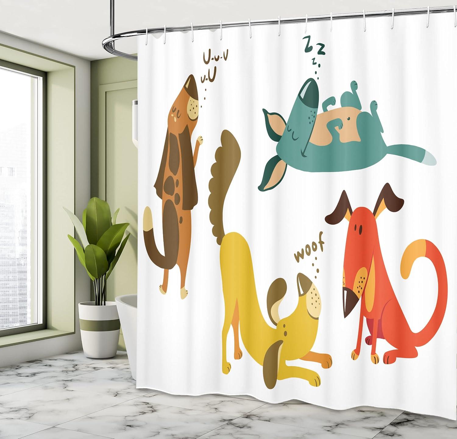 imageAmbesonne Rose Shower Curtain Romantic Lisianthus Berries as an Arch Marriage Wedding and Gatherings Design in Soft Pastel Colors Cloth Fabric Bathroom Set with Hooks 69 W x 75 L Purple CreamWhite Teal