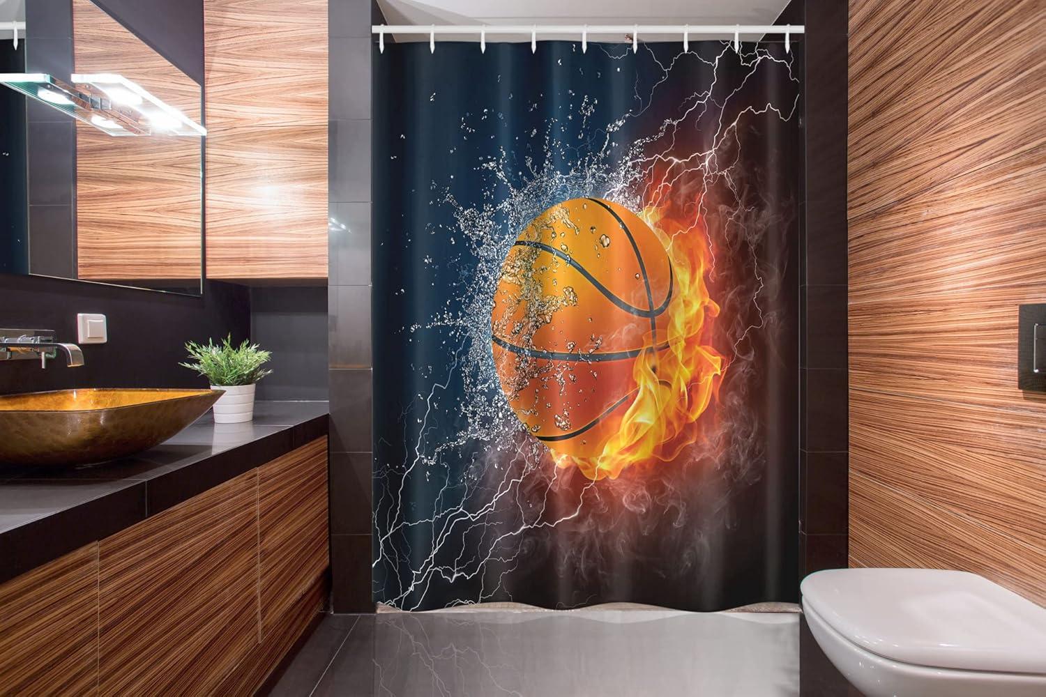 imageAmbesonne Rose Shower Curtain Romantic Lisianthus Berries as an Arch Marriage Wedding and Gatherings Design in Soft Pastel Colors Cloth Fabric Bathroom Set with Hooks 69 W x 75 L Purple CreamDark Blue and Burgundy