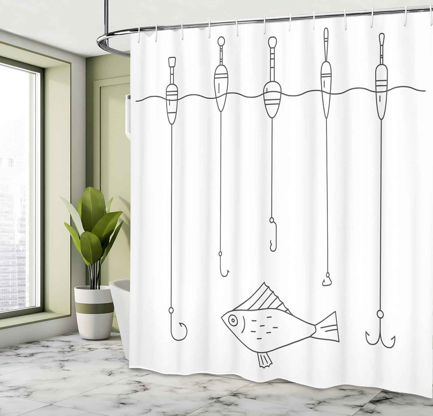 imageAmbesonne Rose Shower Curtain Romantic Lisianthus Berries as an Arch Marriage Wedding and Gatherings Design in Soft Pastel Colors Cloth Fabric Bathroom Set with Hooks 69 W x 75 L Purple CreamGrey Charcoal