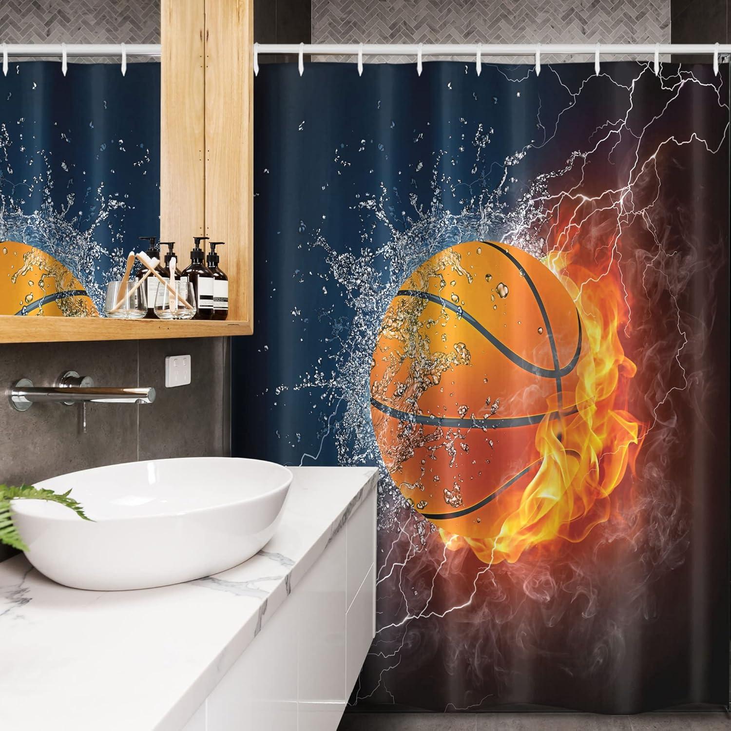 imageAmbesonne Rose Shower Curtain Romantic Lisianthus Berries as an Arch Marriage Wedding and Gatherings Design in Soft Pastel Colors Cloth Fabric Bathroom Set with Hooks 69 W x 75 L Purple CreamDark Blue and Burgundy