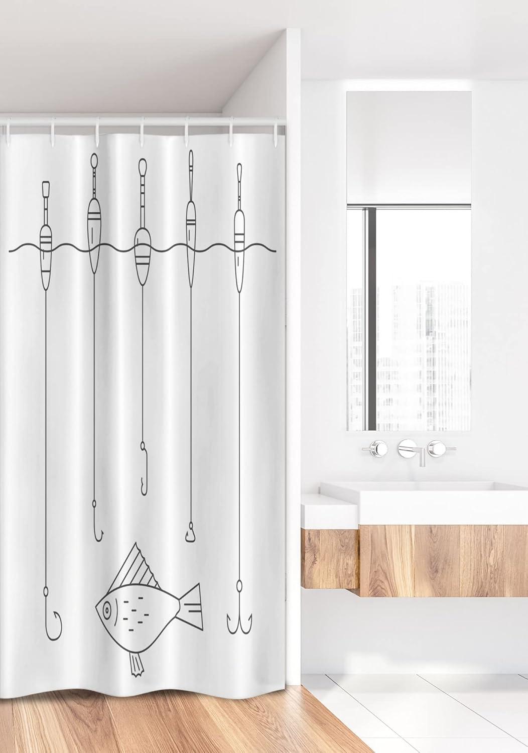 imageAmbesonne Rose Shower Curtain Romantic Lisianthus Berries as an Arch Marriage Wedding and Gatherings Design in Soft Pastel Colors Cloth Fabric Bathroom Set with Hooks 69 W x 75 L Purple CreamGrey Charcoal
