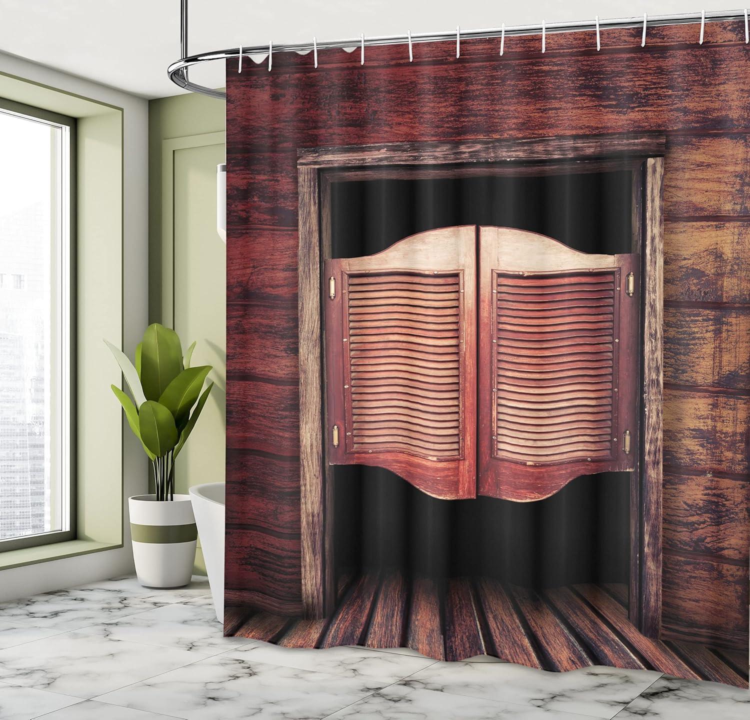 imageAmbesonne Rose Shower Curtain Romantic Lisianthus Berries as an Arch Marriage Wedding and Gatherings Design in Soft Pastel Colors Cloth Fabric Bathroom Set with Hooks 69 W x 75 L Purple CreamMaroon Brown
