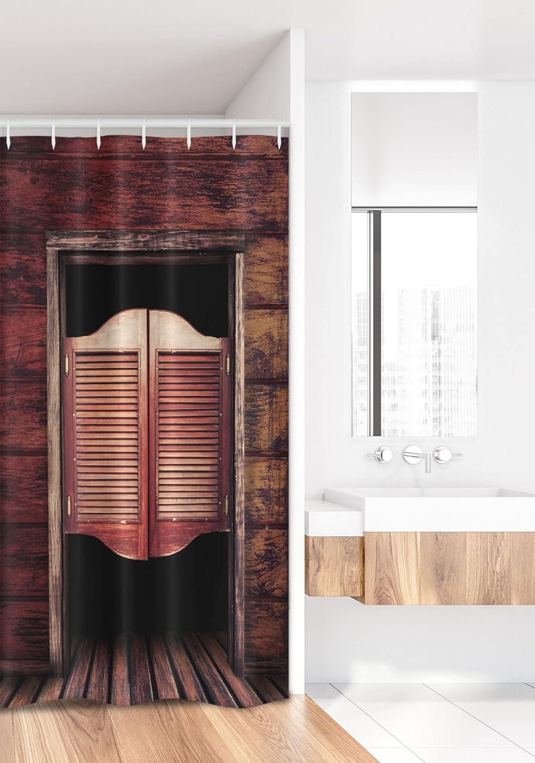 imageAmbesonne Rose Shower Curtain Romantic Lisianthus Berries as an Arch Marriage Wedding and Gatherings Design in Soft Pastel Colors Cloth Fabric Bathroom Set with Hooks 69 W x 75 L Purple CreamMaroon Brown