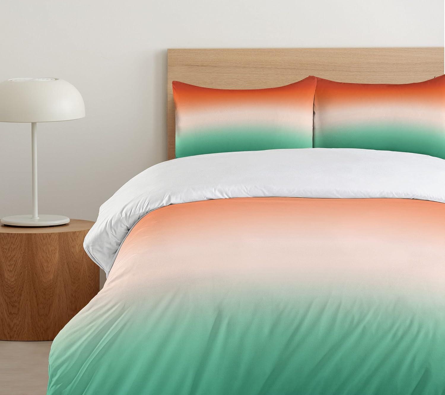 imageAmbesonne Spanish Duvet Cover Sets Te Quiero Hoy Manana Y Siempre Love Words with Heart on Arrow Valentines Bedding Set with 2 Duvet Covers amp 4 Pillowcases 2 Pack Queen Size Black Camel WhiteBurnt Orange Sea Green