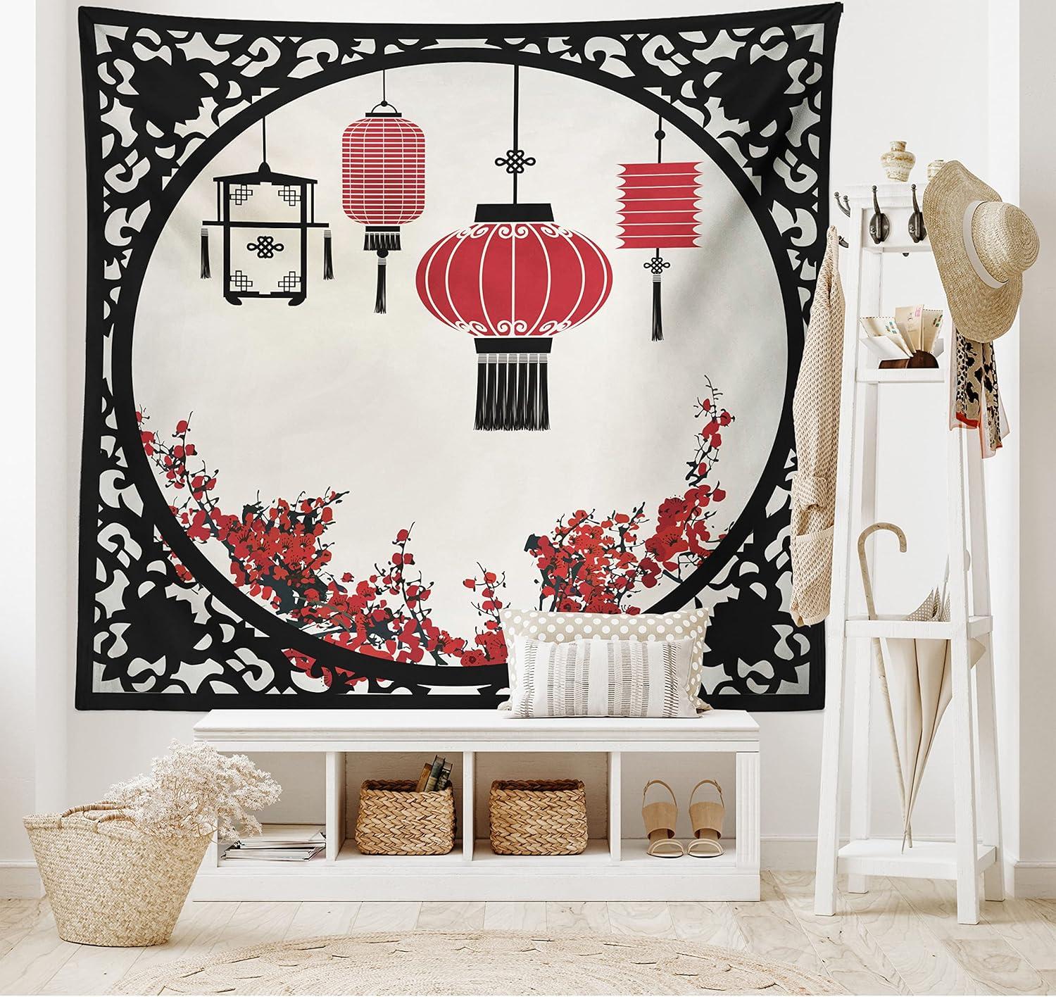 imageAmbesonne Turtle Tapestry Coral Reef and Sea Turtle Close up Photo Bonaire Island Waters Maritime Wide Wall Hanging for Bedroom Living Room Dorm 60 X 40 Pale Coffee Brown BlueBeige Black Red