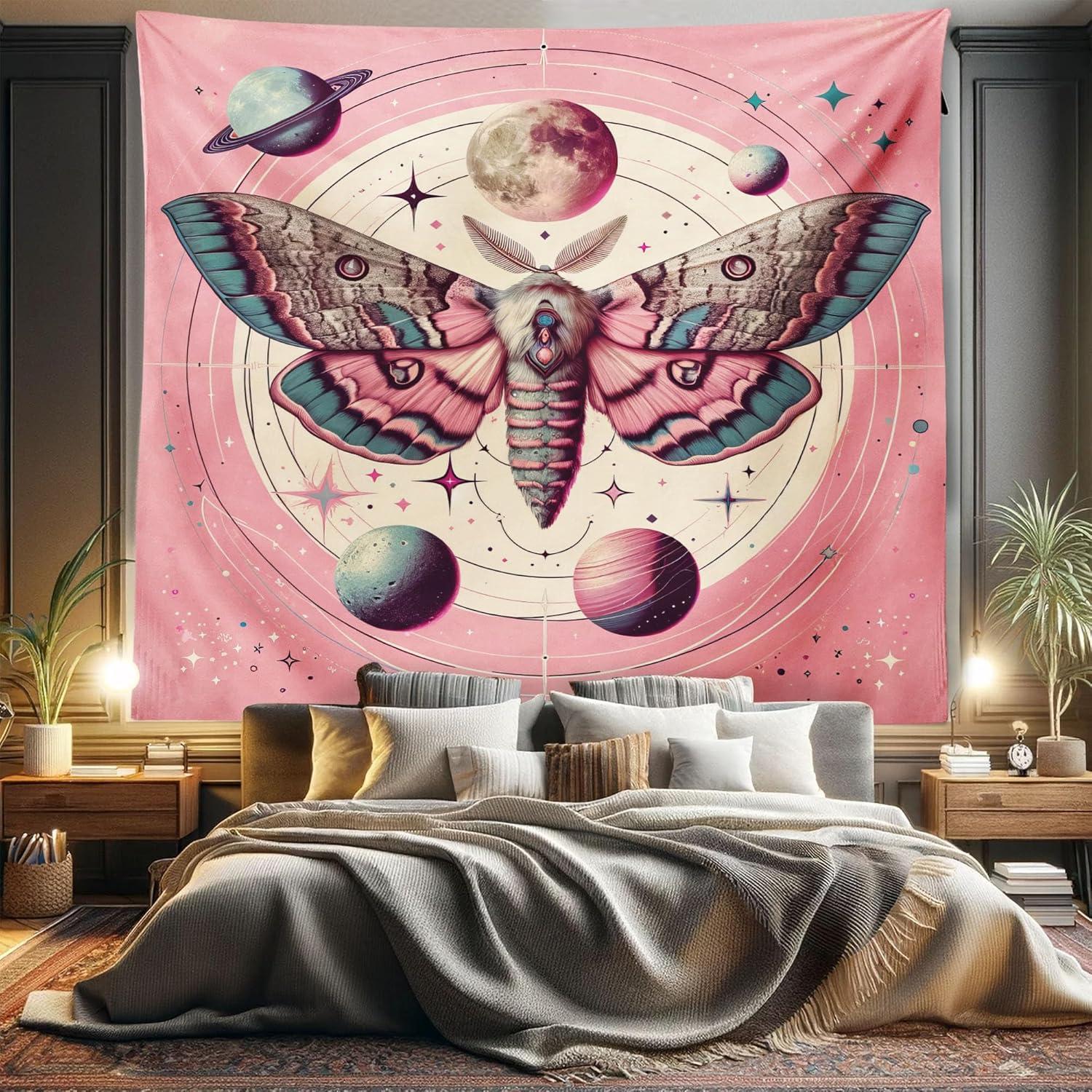 imageAmbesonne Turtle Tapestry Coral Reef and Sea Turtle Close up Photo Bonaire Island Waters Maritime Wide Wall Hanging for Bedroom Living Room Dorm 60 X 40 Pale Coffee Brown BlueRose Cadet Blue