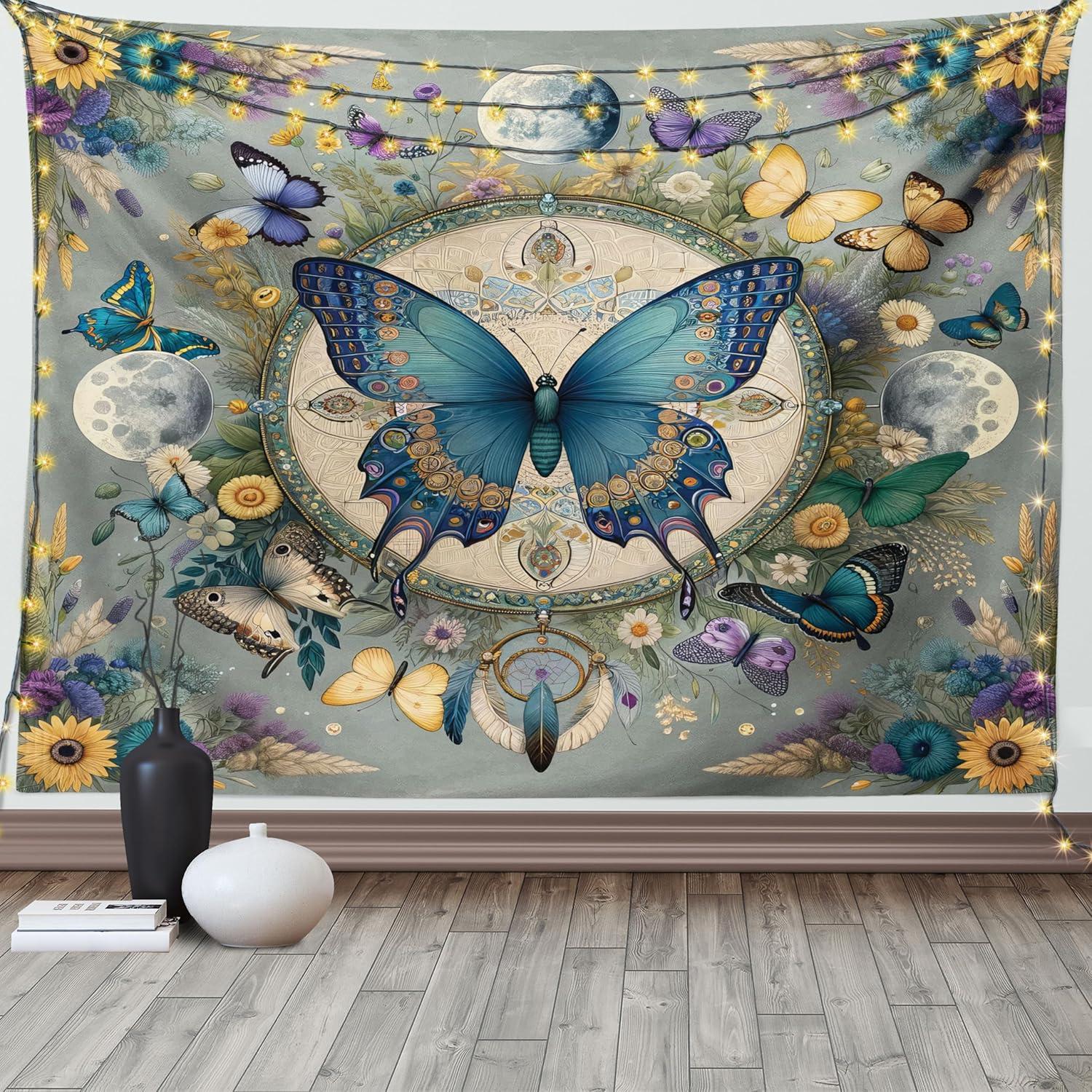 imageAmbesonne Turtle Tapestry Coral Reef and Sea Turtle Close up Photo Bonaire Island Waters Maritime Wide Wall Hanging for Bedroom Living Room Dorm 60 X 40 Pale Coffee Brown BlueCadet Blue Blue Grey