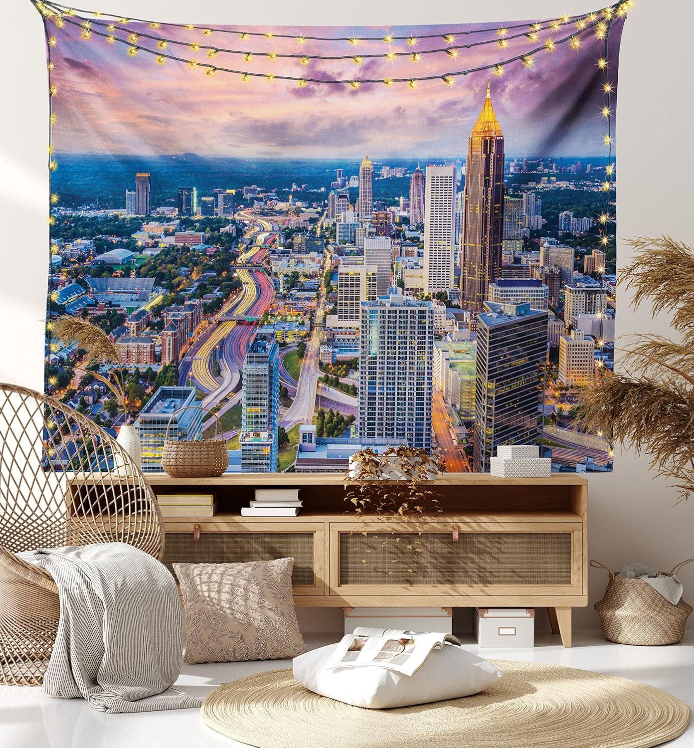 imageAmbesonne Turtle Tapestry Coral Reef and Sea Turtle Close up Photo Bonaire Island Waters Maritime Wide Wall Hanging for Bedroom Living Room Dorm 60 X 40 Pale Coffee Brown BluePale Pink Grey Blue