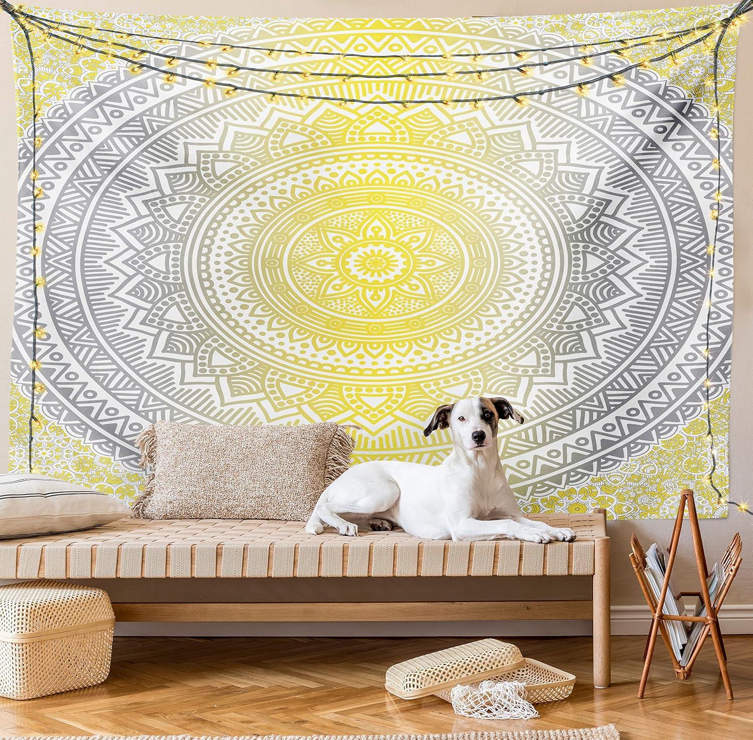 imageAmbesonne Turtle Tapestry Coral Reef and Sea Turtle Close up Photo Bonaire Island Waters Maritime Wide Wall Hanging for Bedroom Living Room Dorm 60 X 40 Pale Coffee Brown BlueGrey Yellow