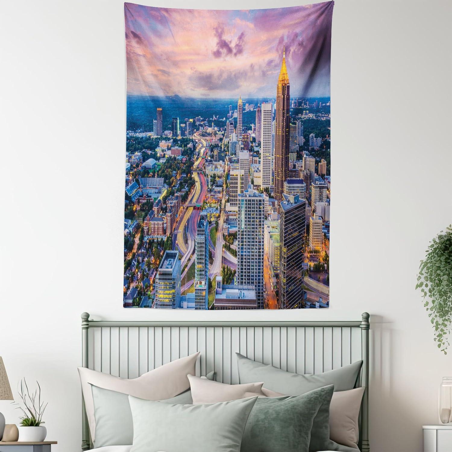 imageAmbesonne Turtle Tapestry Coral Reef and Sea Turtle Close up Photo Bonaire Island Waters Maritime Wide Wall Hanging for Bedroom Living Room Dorm 60 X 40 Pale Coffee Brown BluePale Pink Grey Blue