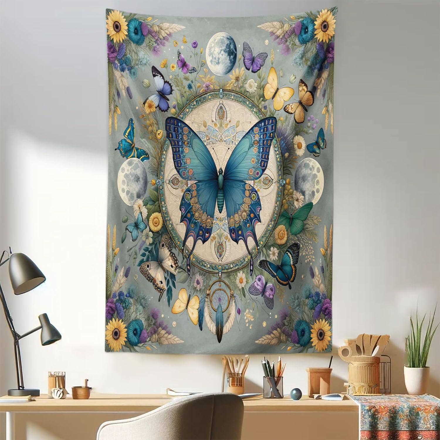 imageAmbesonne Turtle Tapestry Coral Reef and Sea Turtle Close up Photo Bonaire Island Waters Maritime Wide Wall Hanging for Bedroom Living Room Dorm 60 X 40 Pale Coffee Brown BlueCadet Blue Blue Grey