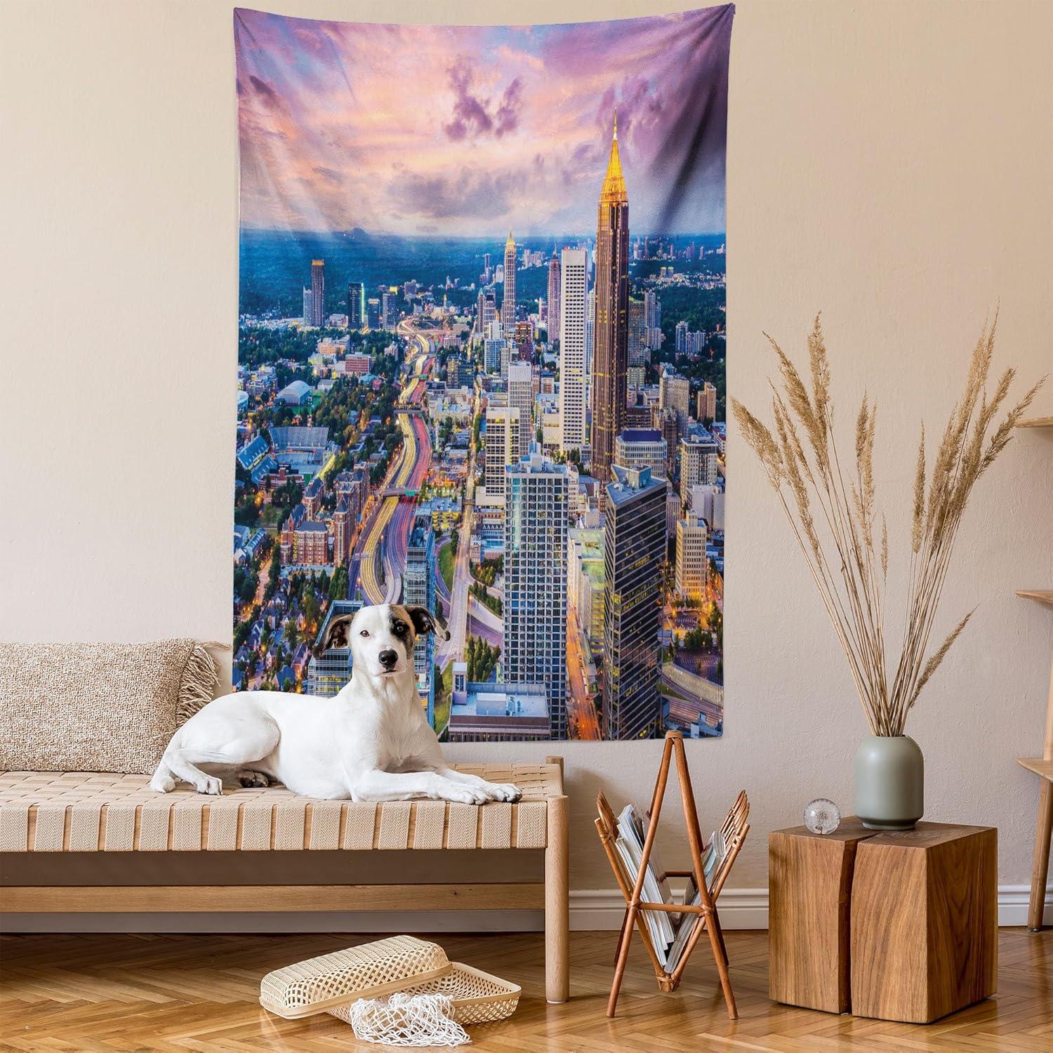 imageAmbesonne Turtle Tapestry Coral Reef and Sea Turtle Close up Photo Bonaire Island Waters Maritime Wide Wall Hanging for Bedroom Living Room Dorm 60 X 40 Pale Coffee Brown BluePale Pink Grey Blue
