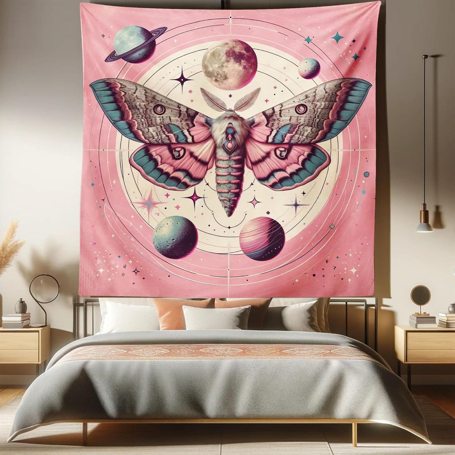 imageAmbesonne Turtle Tapestry Coral Reef and Sea Turtle Close up Photo Bonaire Island Waters Maritime Wide Wall Hanging for Bedroom Living Room Dorm 60 X 40 Pale Coffee Brown BlueRose Cadet Blue