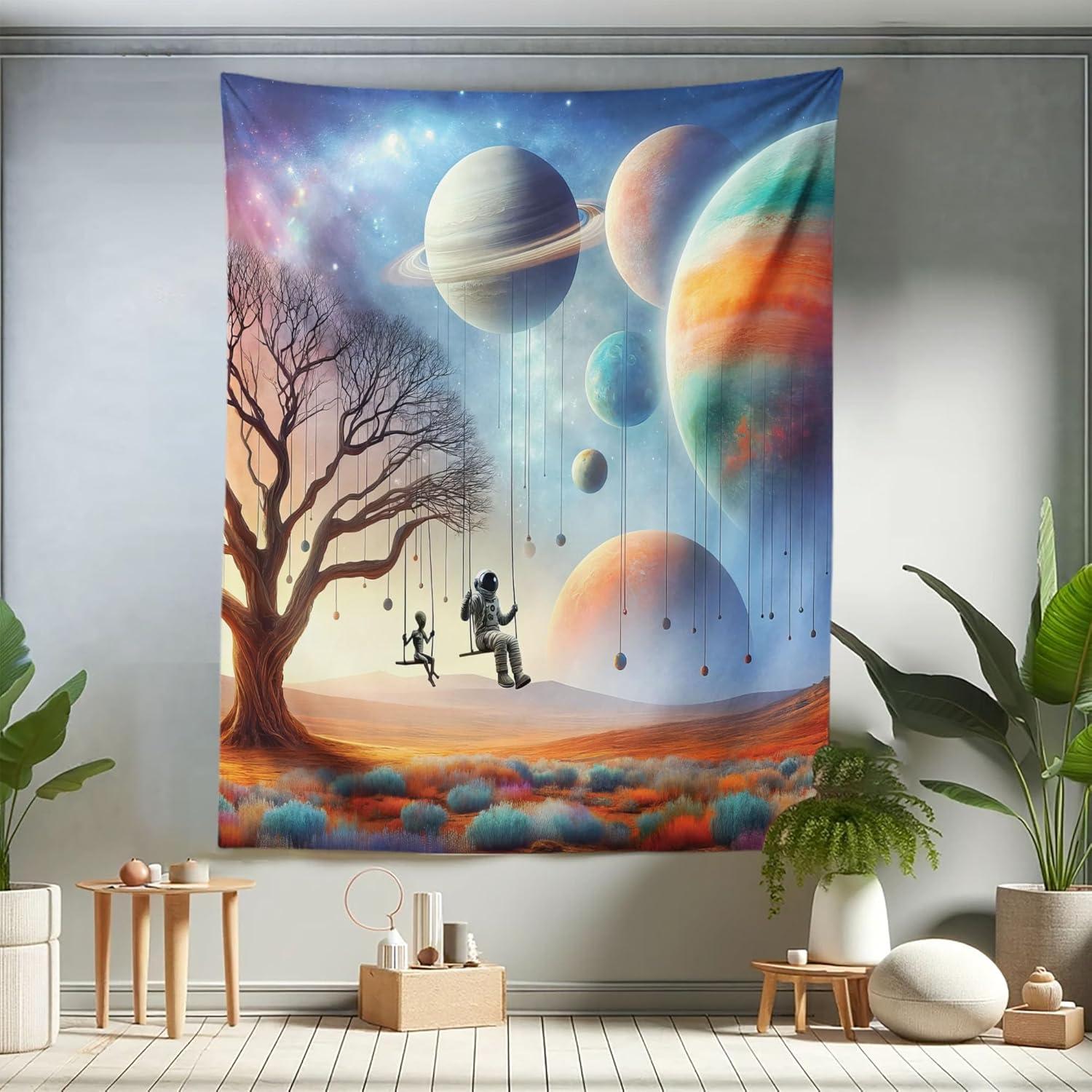 imageAmbesonne Turtle Tapestry Coral Reef and Sea Turtle Close up Photo Bonaire Island Waters Maritime Wide Wall Hanging for Bedroom Living Room Dorm 60 X 40 Pale Coffee Brown BlueLavender Teal Orange