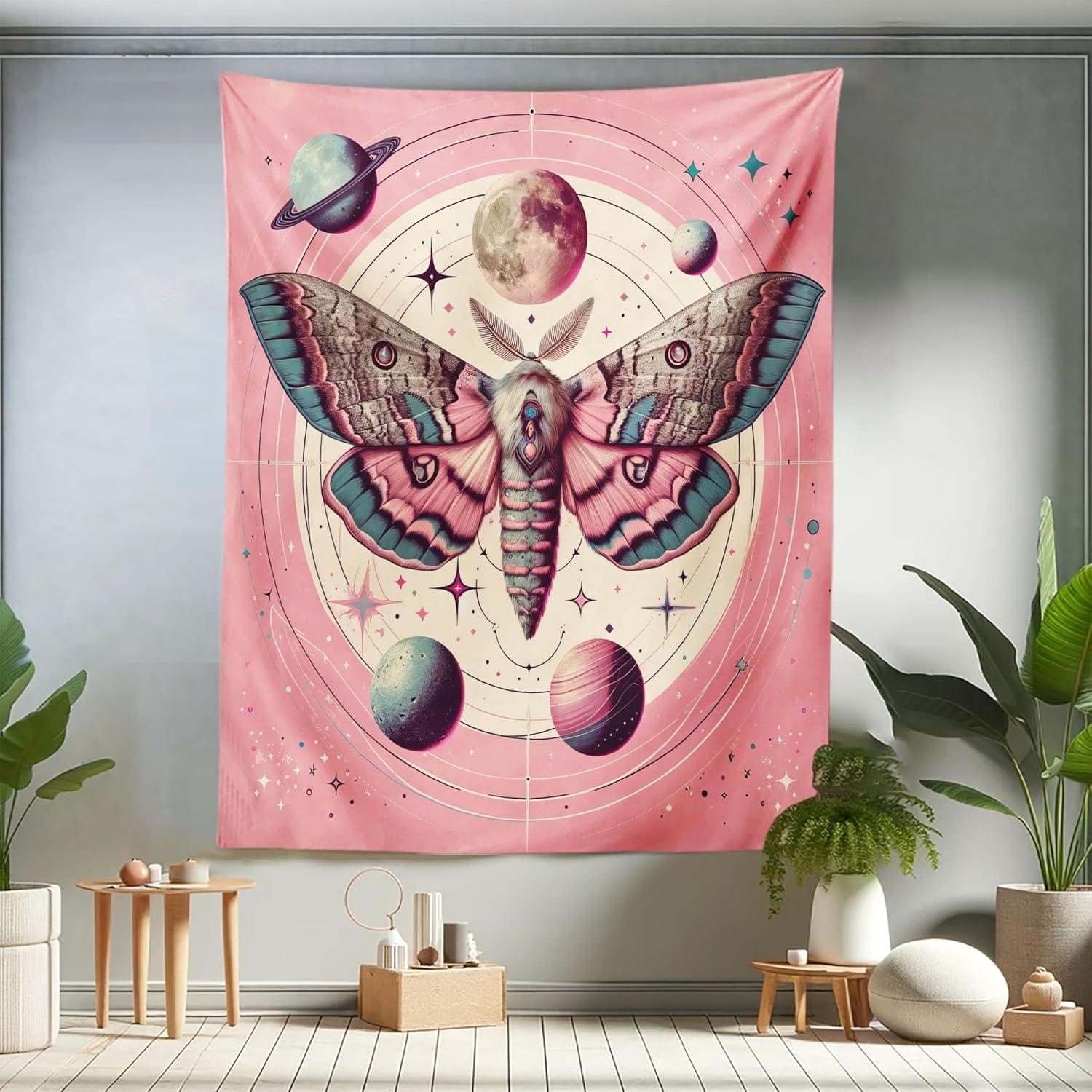 imageAmbesonne Turtle Tapestry Coral Reef and Sea Turtle Close up Photo Bonaire Island Waters Maritime Wide Wall Hanging for Bedroom Living Room Dorm 60 X 40 Pale Coffee Brown BlueRose Cadet Blue