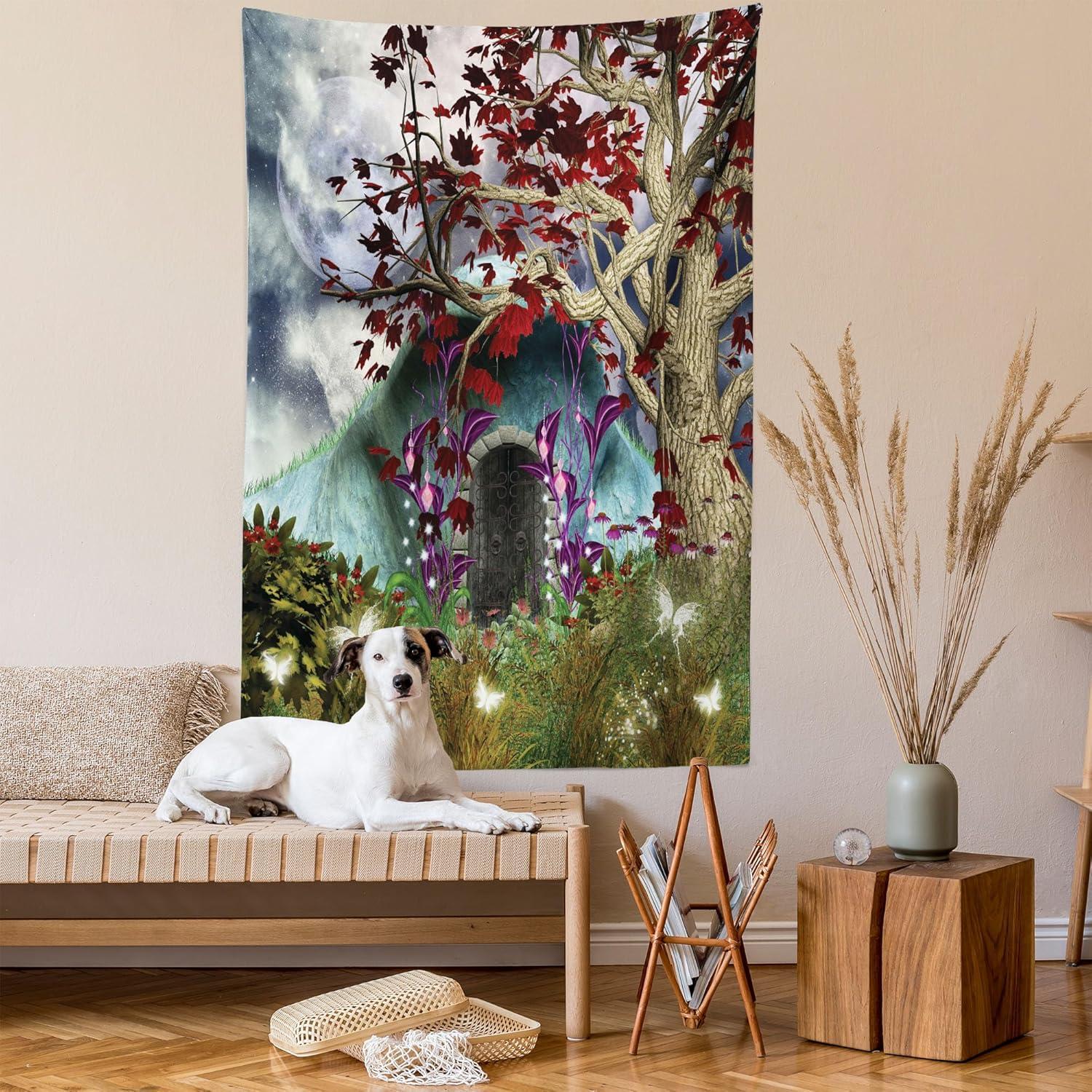 imageAmbesonne Turtle Tapestry Coral Reef and Sea Turtle Close up Photo Bonaire Island Waters Maritime Wide Wall Hanging for Bedroom Living Room Dorm 60 X 40 Pale Coffee Brown BlueMulticolor