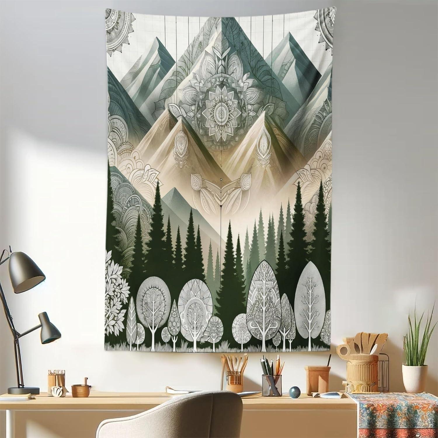 imageAmbesonne Turtle Tapestry Coral Reef and Sea Turtle Close up Photo Bonaire Island Waters Maritime Wide Wall Hanging for Bedroom Living Room Dorm 60 X 40 Pale Coffee Brown BlueDark Green Blue Grey Ecru