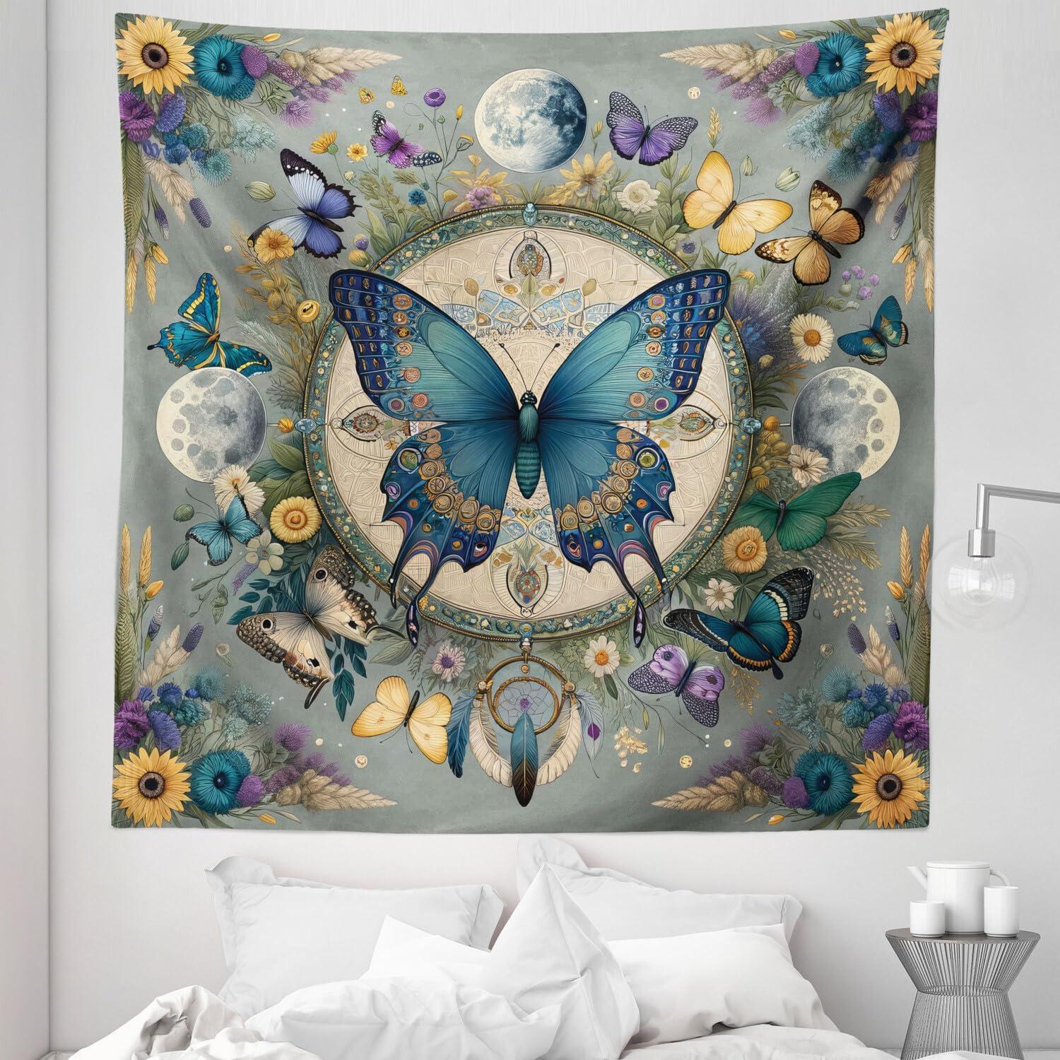 imageAmbesonne Turtle Tapestry Coral Reef and Sea Turtle Close up Photo Bonaire Island Waters Maritime Wide Wall Hanging for Bedroom Living Room Dorm 60 X 40 Pale Coffee Brown BlueCadet Blue Blue Grey