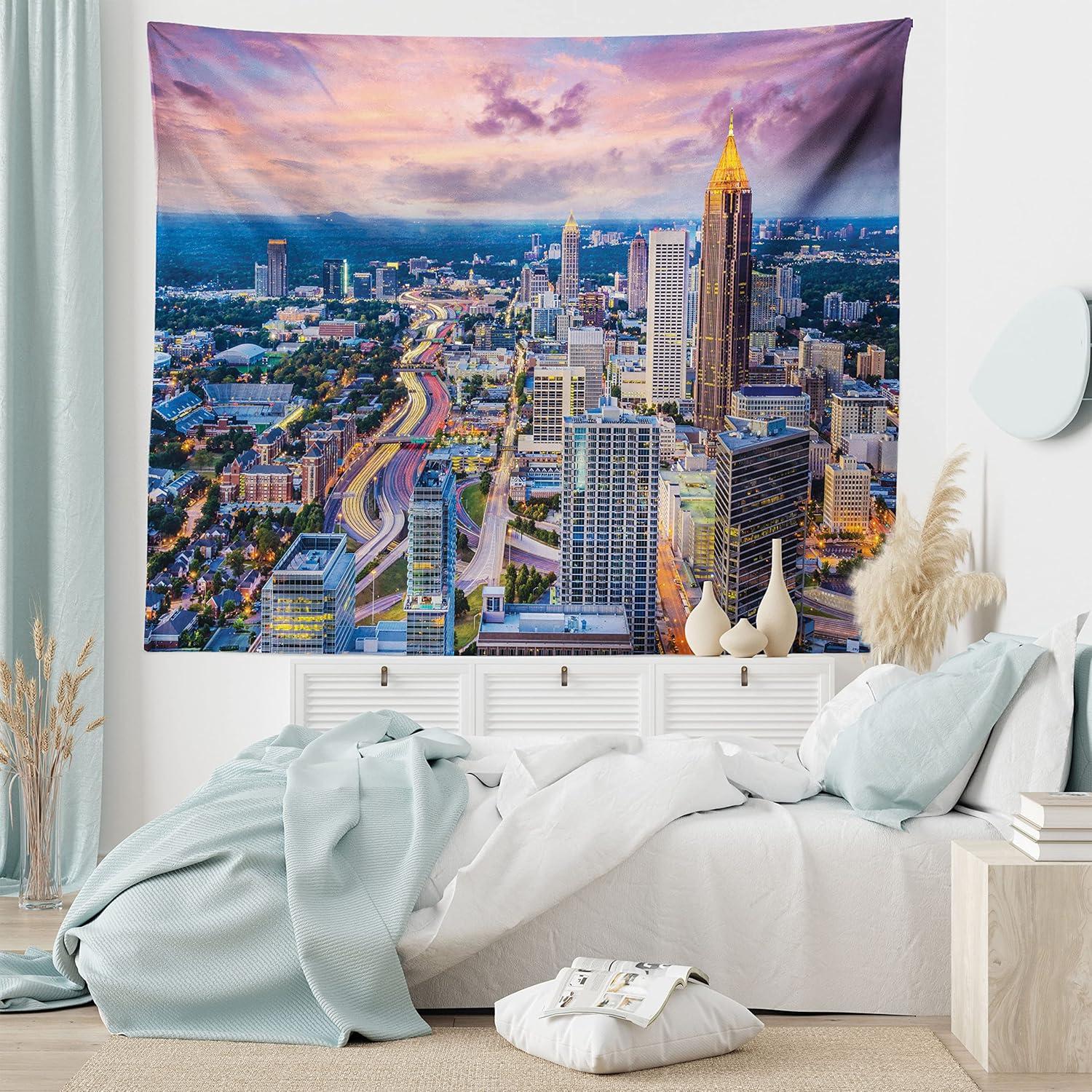 imageAmbesonne Turtle Tapestry Coral Reef and Sea Turtle Close up Photo Bonaire Island Waters Maritime Wide Wall Hanging for Bedroom Living Room Dorm 60 X 40 Pale Coffee Brown BluePale Pink Grey Blue