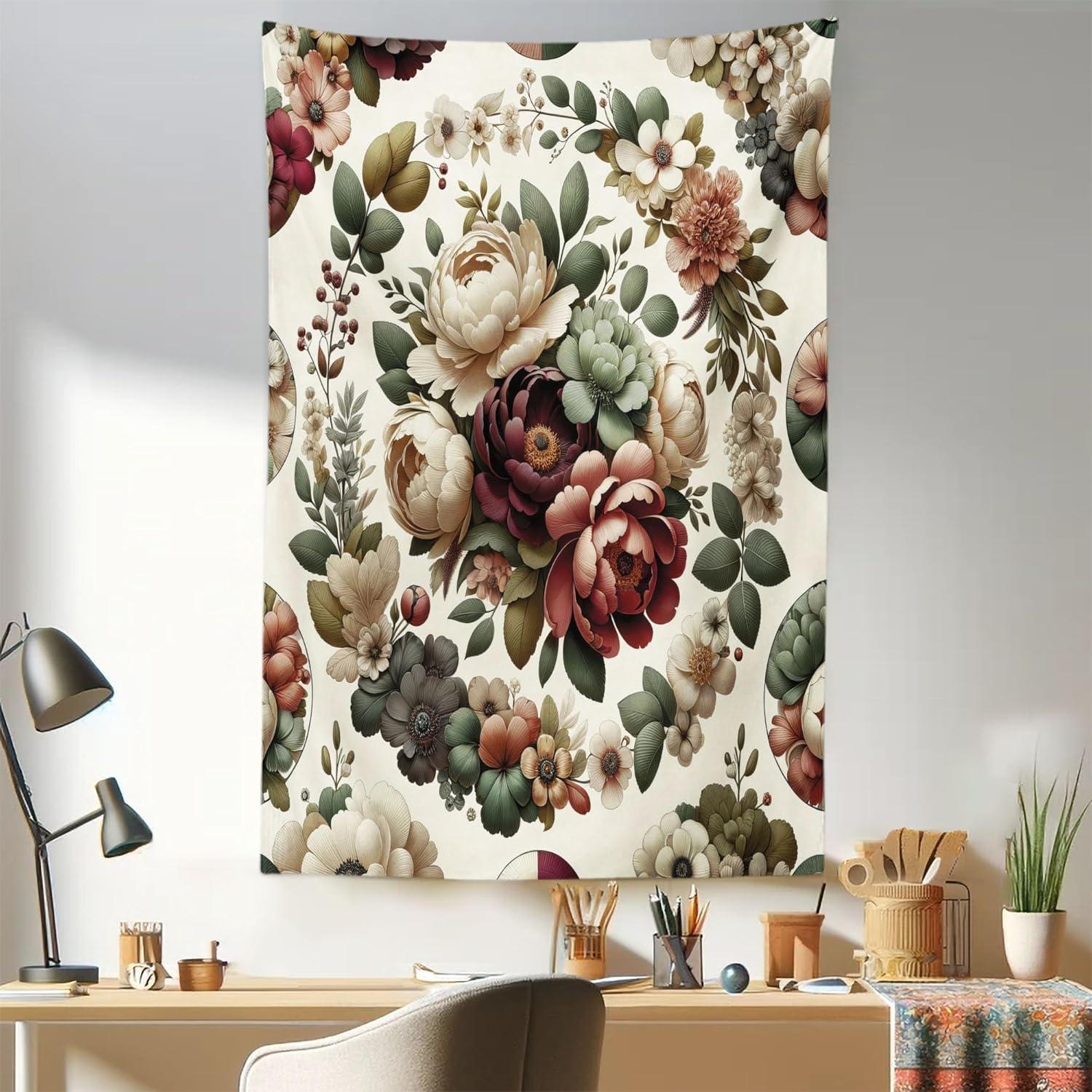 imageAmbesonne Turtle Tapestry Coral Reef and Sea Turtle Close up Photo Bonaire Island Waters Maritime Wide Wall Hanging for Bedroom Living Room Dorm 60 X 40 Pale Coffee Brown BluePale Green Ruby Khaki