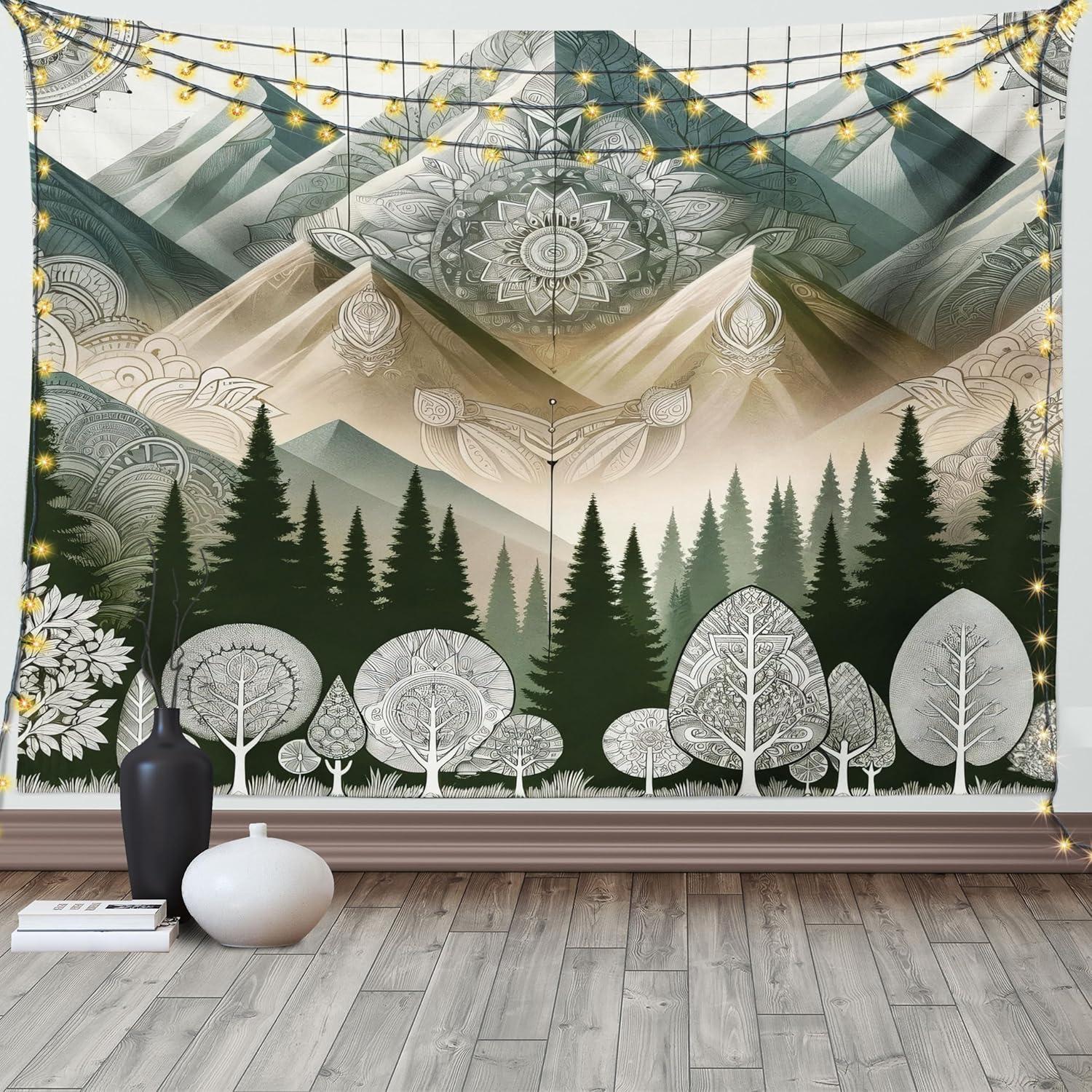 imageAmbesonne Turtle Tapestry Coral Reef and Sea Turtle Close up Photo Bonaire Island Waters Maritime Wide Wall Hanging for Bedroom Living Room Dorm 60 X 40 Pale Coffee Brown BlueDark Green Blue Grey Ecru