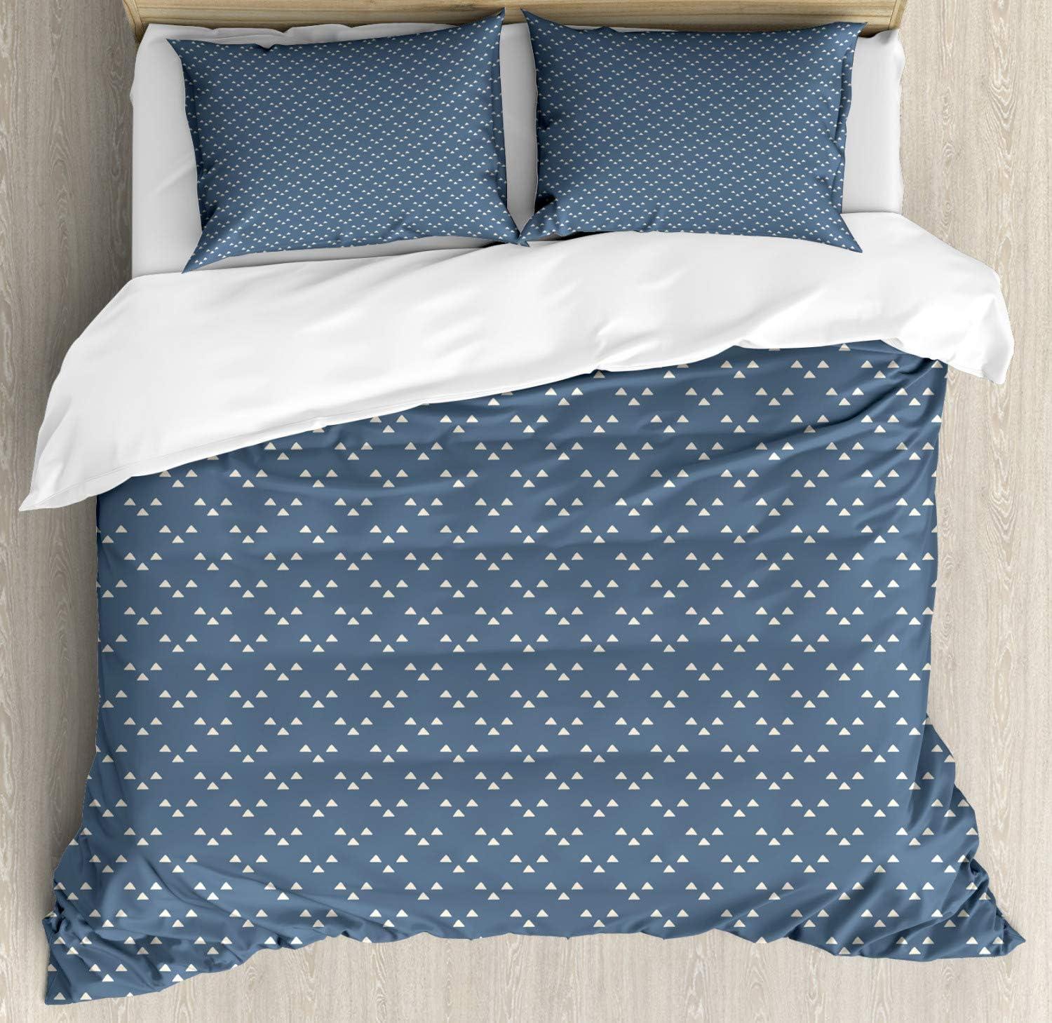 imageAmbesonne Watercolor Flowers Duvet Cover Sets Classical Feminine Rose Branch Bouquet Romantic Essence Valentines Bedding Set with 2 Duvet Covers amp 2 Pillowcases 2 Pack Twin Size Violet BlueNight Blue White