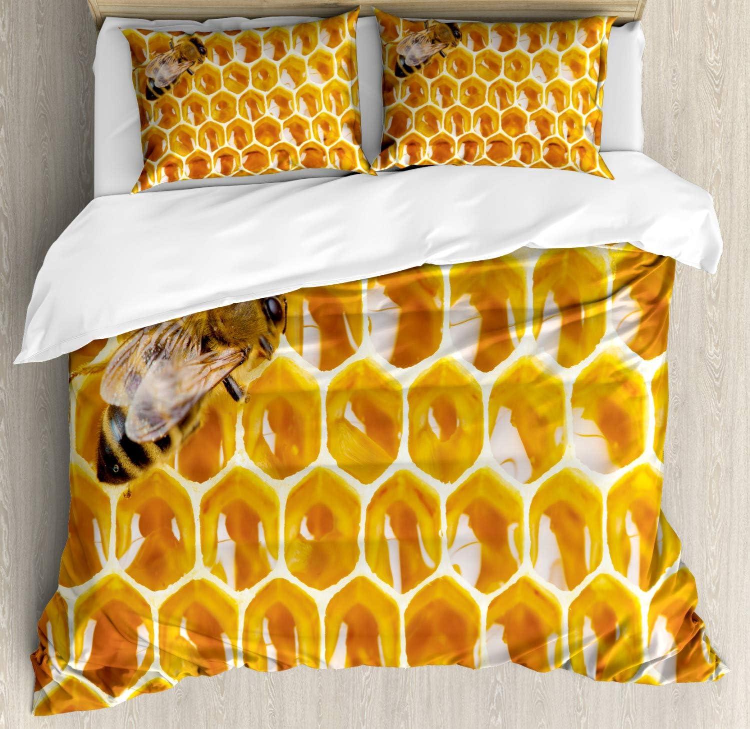 imageAmbesonne You and Me Duvet Cover Sets Romantic Couple Lovers in a Heart Shape with Love Words Valentines Bedding Set with 2 Duvet Covers amp 4 Pillowcases 2 Pack King Size Pale Pink Mauve TaupeBlack and Yellow