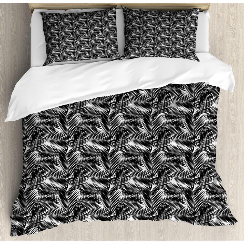 imageAmbesonne Love Duvet Cover Sets Red Heart in Writing Marks Romantic Love Simple Classic Valentines Bedding Set with 2 Duvet Covers amp 2 Pillowcases 2 Pack Twin Size Red Black WhiteCharcoal Grey