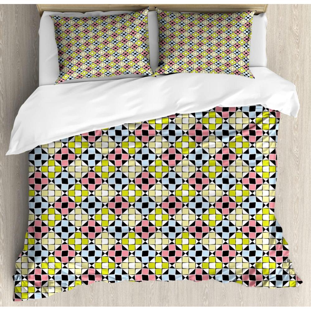 imageAmbesonne Love Duvet Cover Sets Red Heart in Writing Marks Romantic Love Simple Classic Valentines Bedding Set with 2 Duvet Covers amp 2 Pillowcases 2 Pack Twin Size Red Black WhiteCharcoal Grey Multicolor
