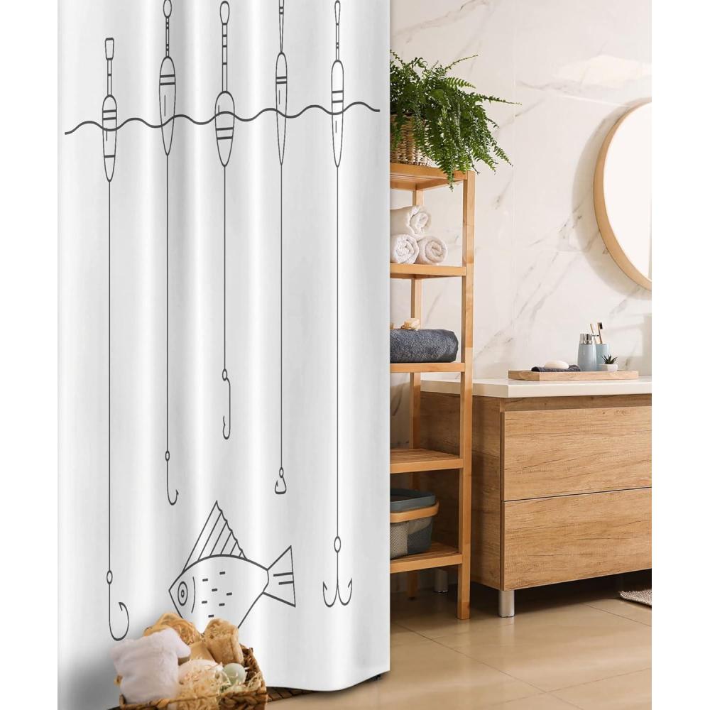 imageAmbesonne Rose Shower Curtain Romantic Lisianthus Berries as an Arch Marriage Wedding and Gatherings Design in Soft Pastel Colors Cloth Fabric Bathroom Set with Hooks 69 W x 75 L Purple CreamGrey Charcoal