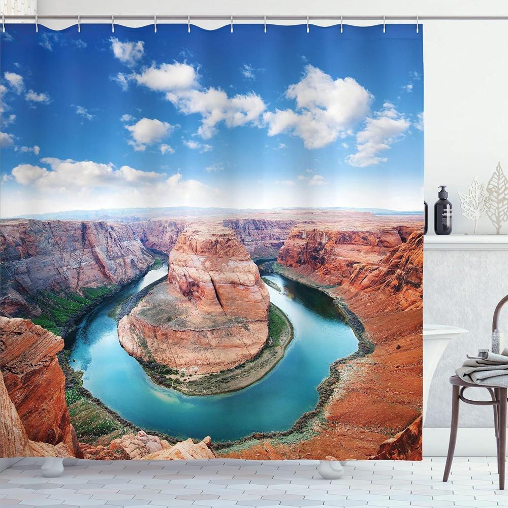 imageAmbesonne Rose Shower Curtain Romantic Lisianthus Berries as an Arch Marriage Wedding and Gatherings Design in Soft Pastel Colors Cloth Fabric Bathroom Set with Hooks 69 W x 75 L Purple CreamCinnamon White