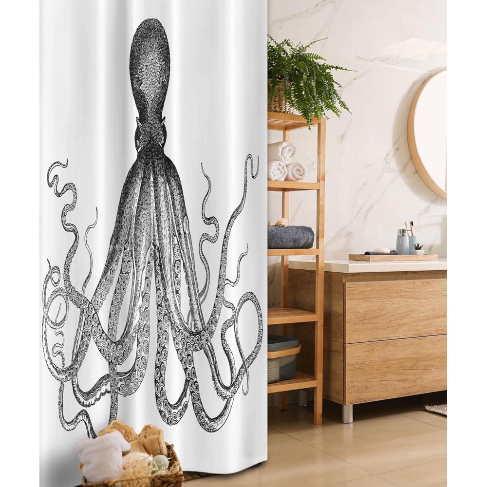 imageAmbesonne Rose Shower Curtain Romantic Lisianthus Berries as an Arch Marriage Wedding and Gatherings Design in Soft Pastel Colors Cloth Fabric Bathroom Set with Hooks 69 W x 75 L Purple CreamGrey Black