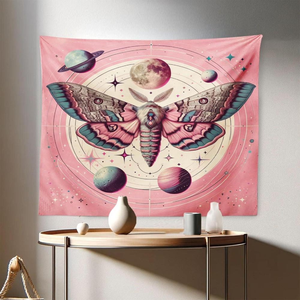 imageAmbesonne Turtle Tapestry Coral Reef and Sea Turtle Close up Photo Bonaire Island Waters Maritime Wide Wall Hanging for Bedroom Living Room Dorm 60 X 40 Pale Coffee Brown BlueRose Cadet Blue