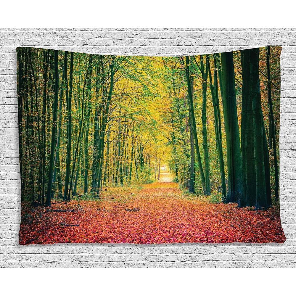 imageAmbesonne Turtle Tapestry Coral Reef and Sea Turtle Close up Photo Bonaire Island Waters Maritime Wide Wall Hanging for Bedroom Living Room Dorm 60 X 40 Pale Coffee Brown BlueGreen Scarlet