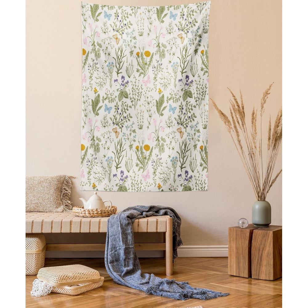 imageAmbesonne Turtle Tapestry Coral Reef and Sea Turtle Close up Photo Bonaire Island Waters Maritime Wide Wall Hanging for Bedroom Living Room Dorm 60 X 40 Pale Coffee Brown BluePink Blue